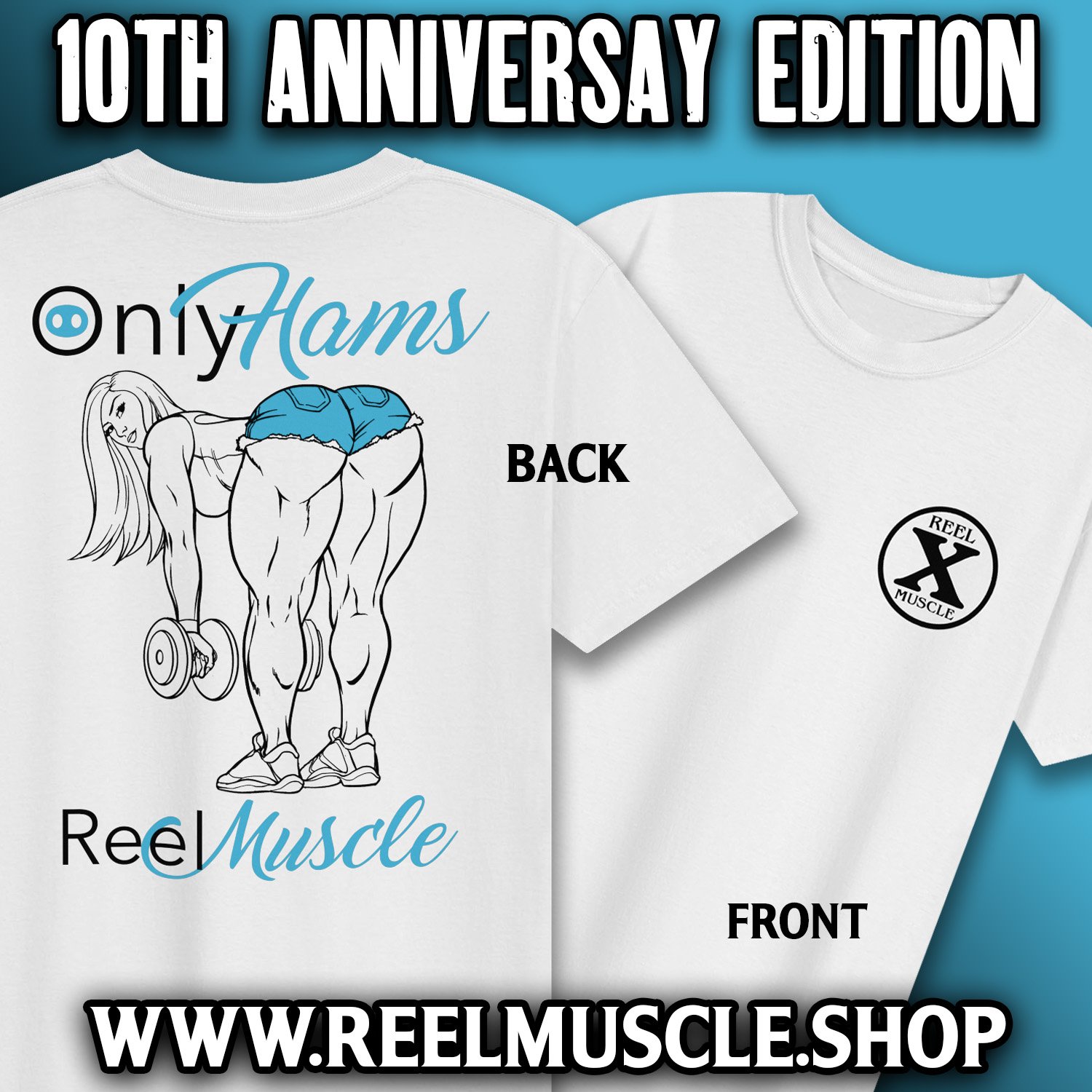 Only Hams X (Oversized Back Print) product image (1)