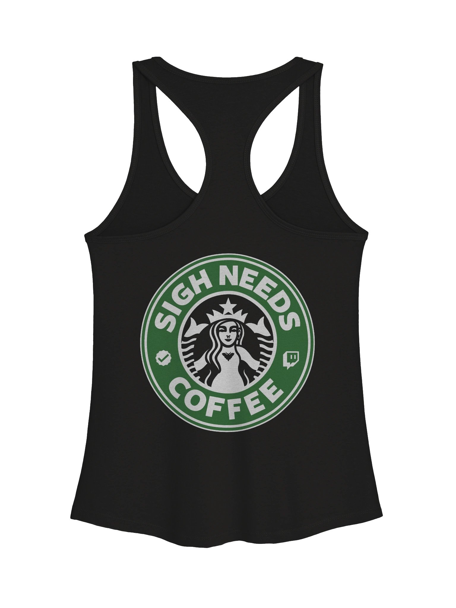SiGH Needs Coffee Racerback product image (2)