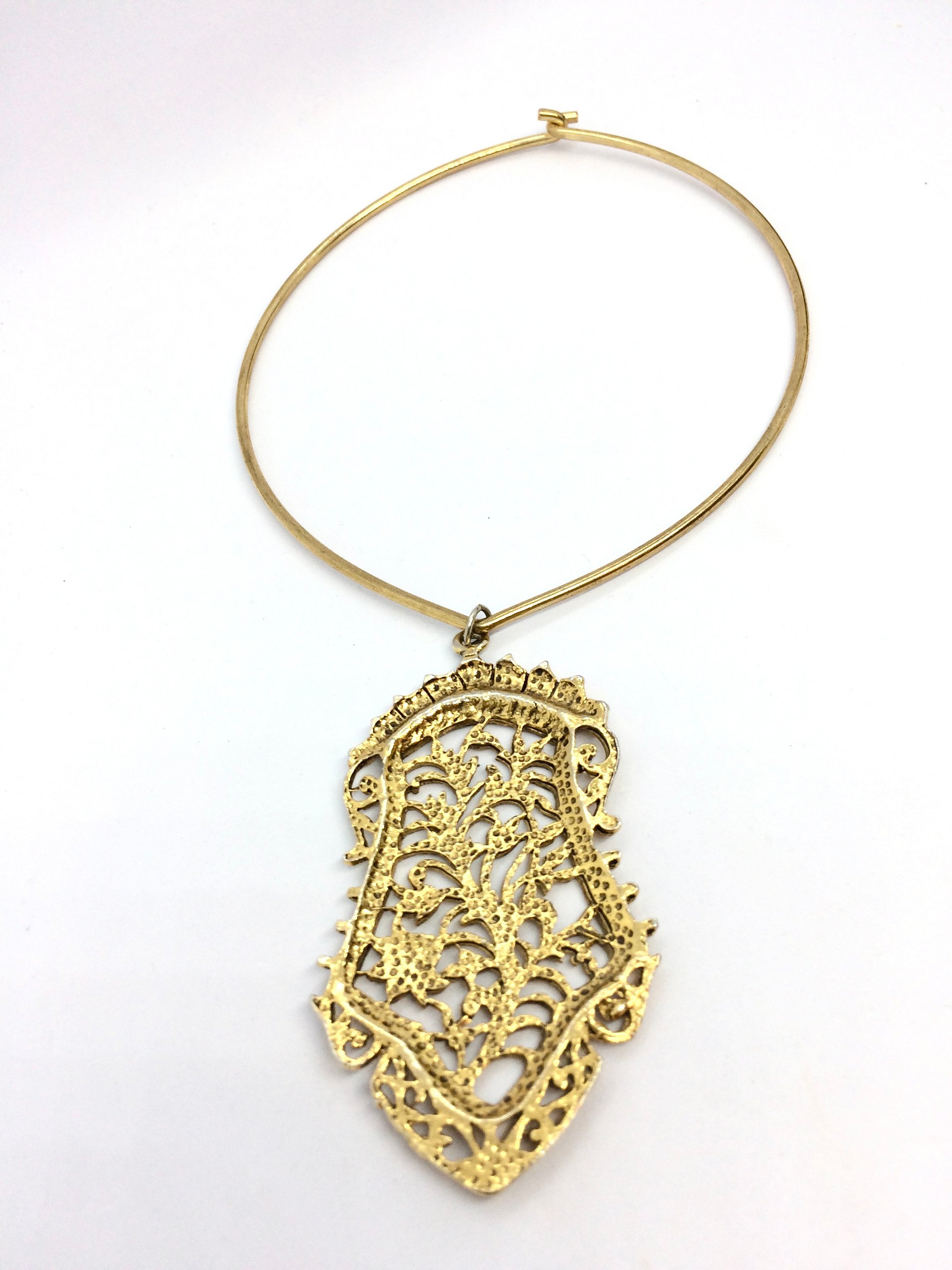 Etruscan Garden Torque Necklace product image (10)
