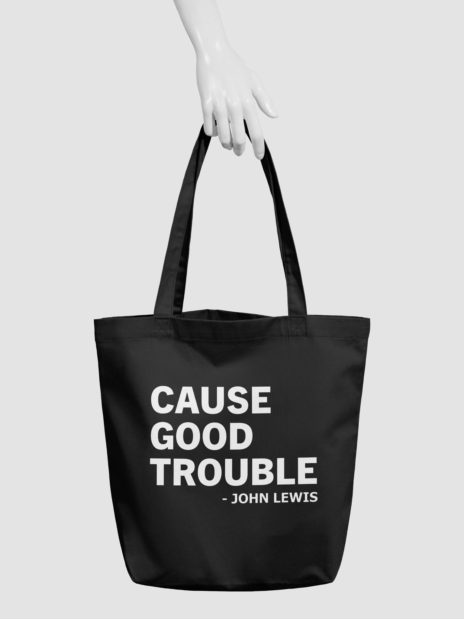 Cause Good Trouble Tote Bag product image (3)