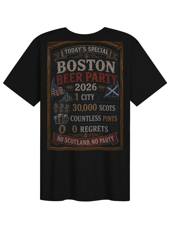 Boston/ Scotland Beer party 0 Regrets product image (1)
