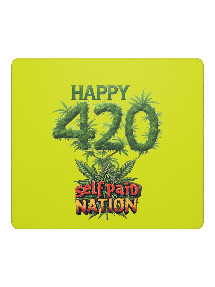 Happy 420 Gaming Mouse Pad product image (2)