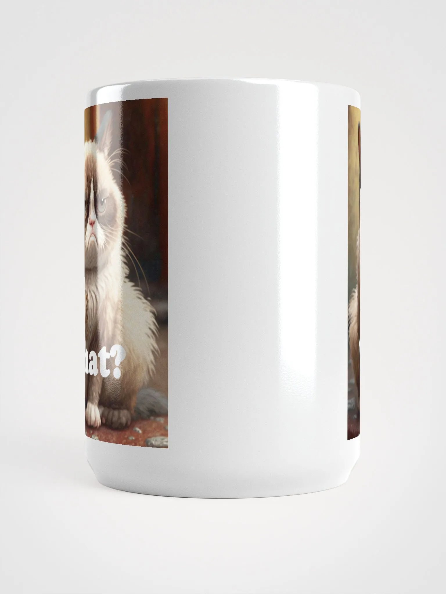 Grumpy Cat 'What?' Mug 15oz product image (5)