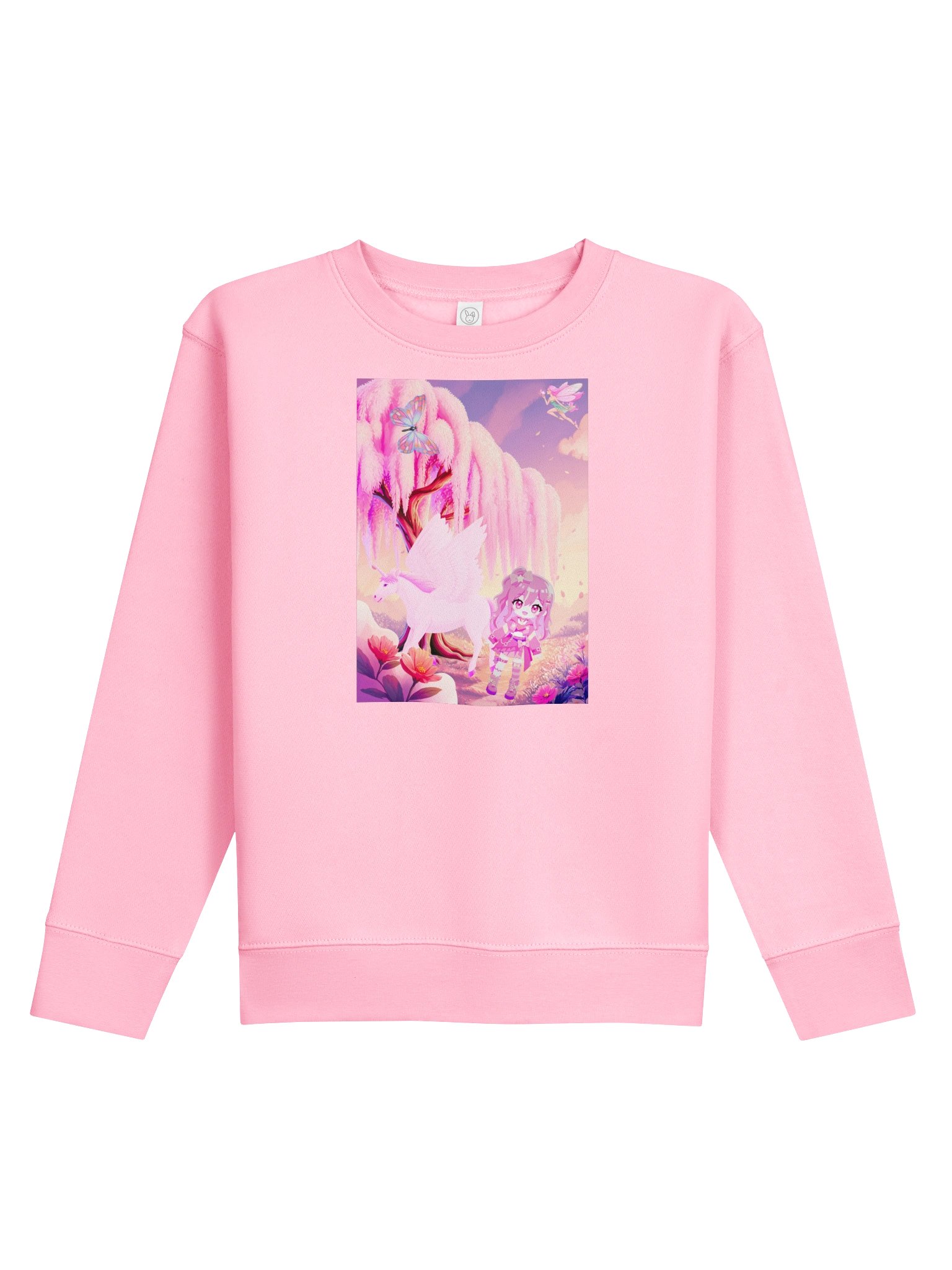 Princess Pink Kids Crew Neck product image (1)