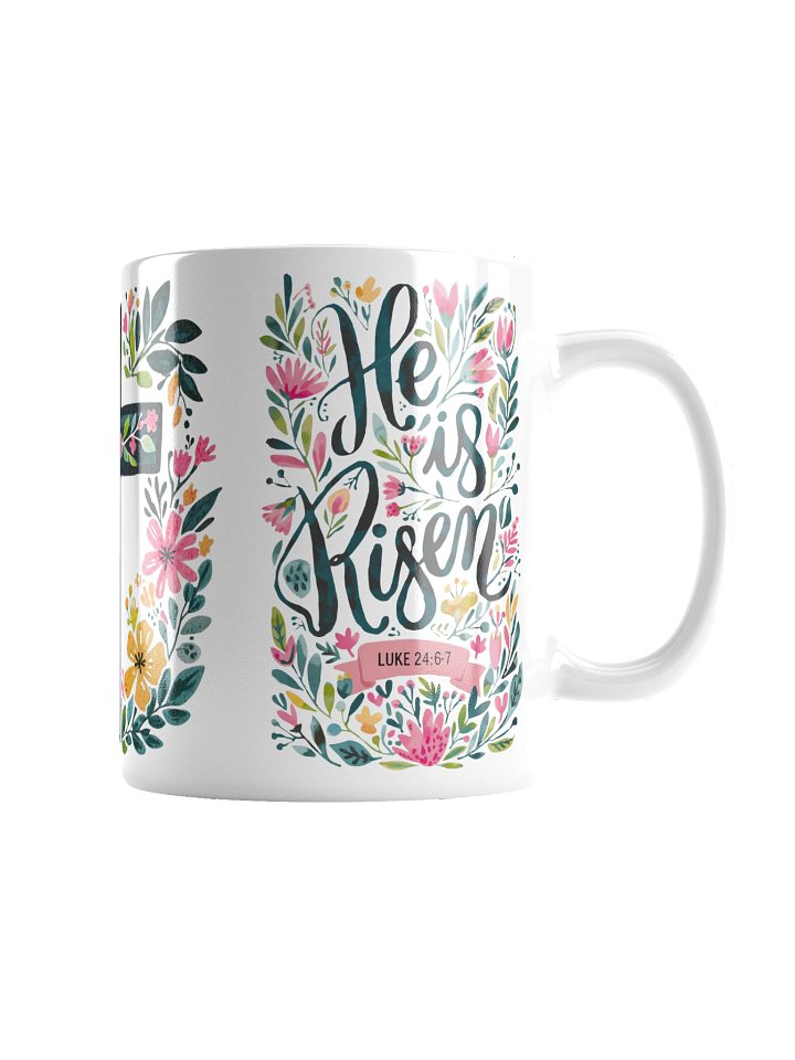 He Is Risen Floral Mug product image (5)