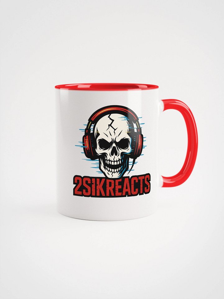 "2SiK Skull Mug" – Red Handle Edition product image (2)
