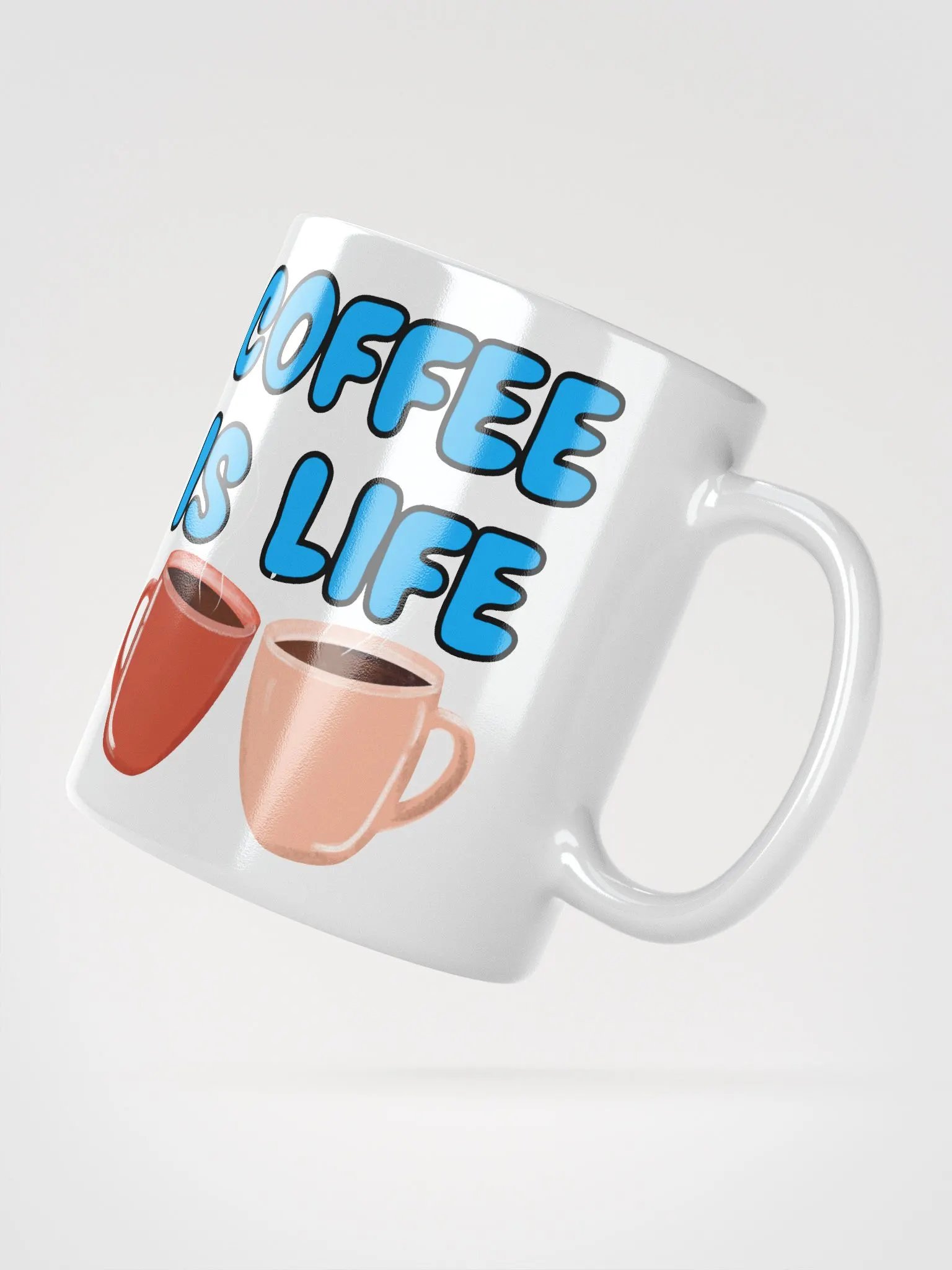 Coffee is Life Coffee Mug product image (2)