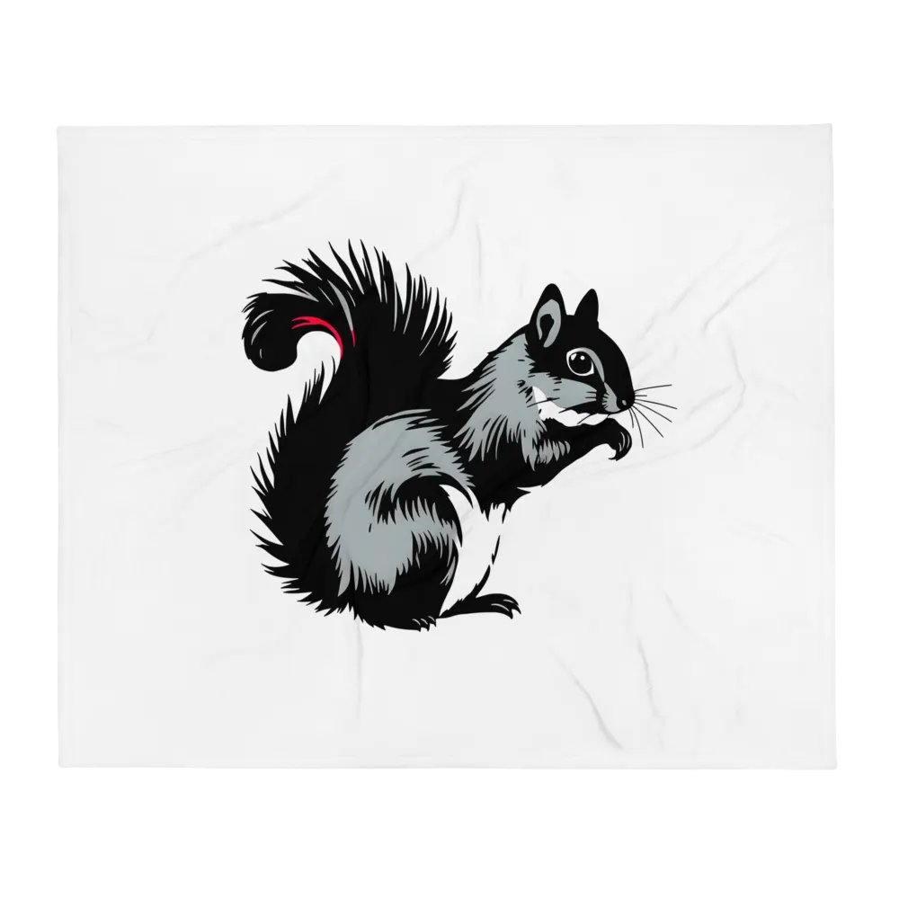 Pooky's Cozy Squirrel Throw Blanket product image (1)