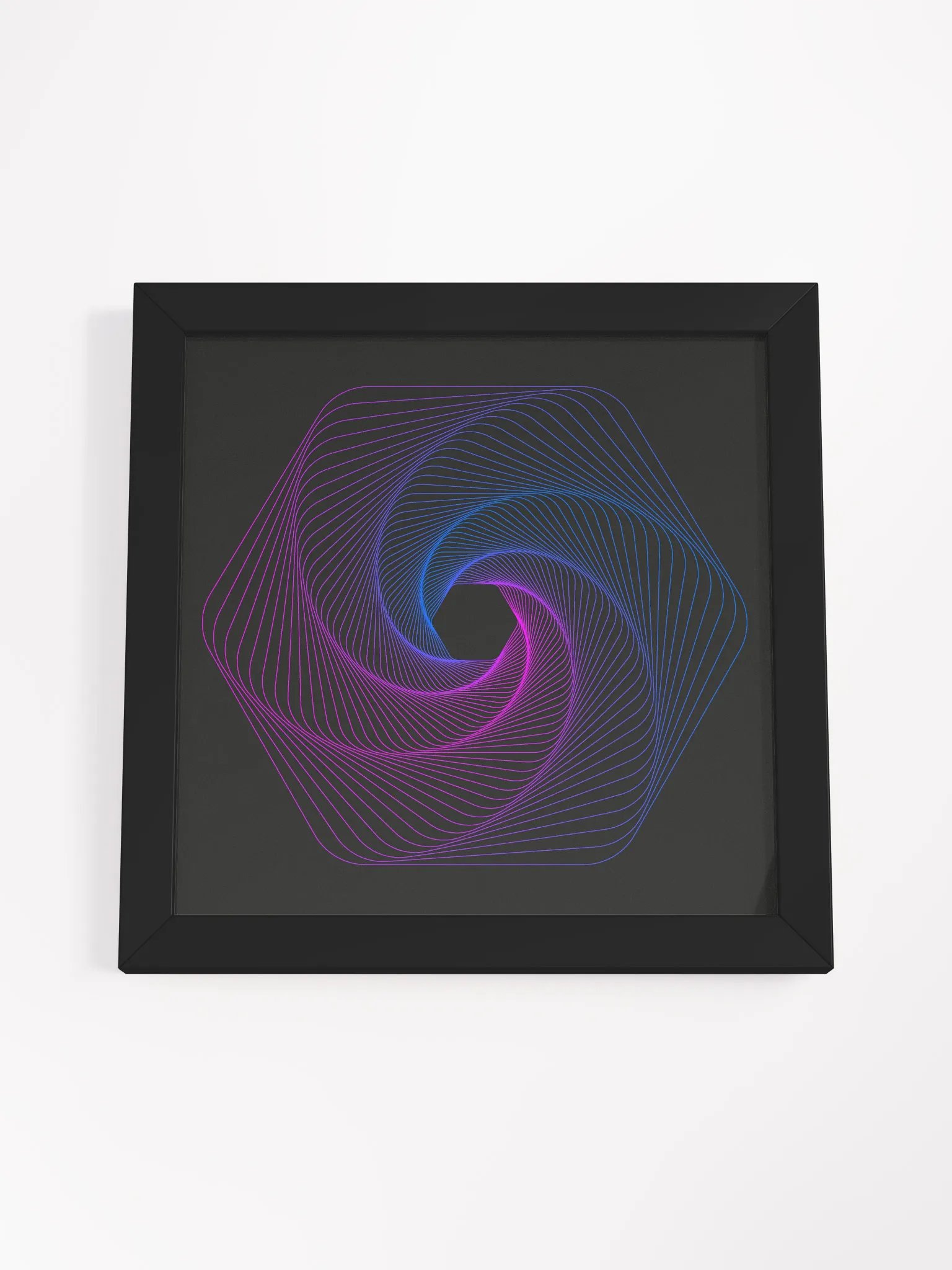 Geometric Hexagon Framed Poster product image (13)