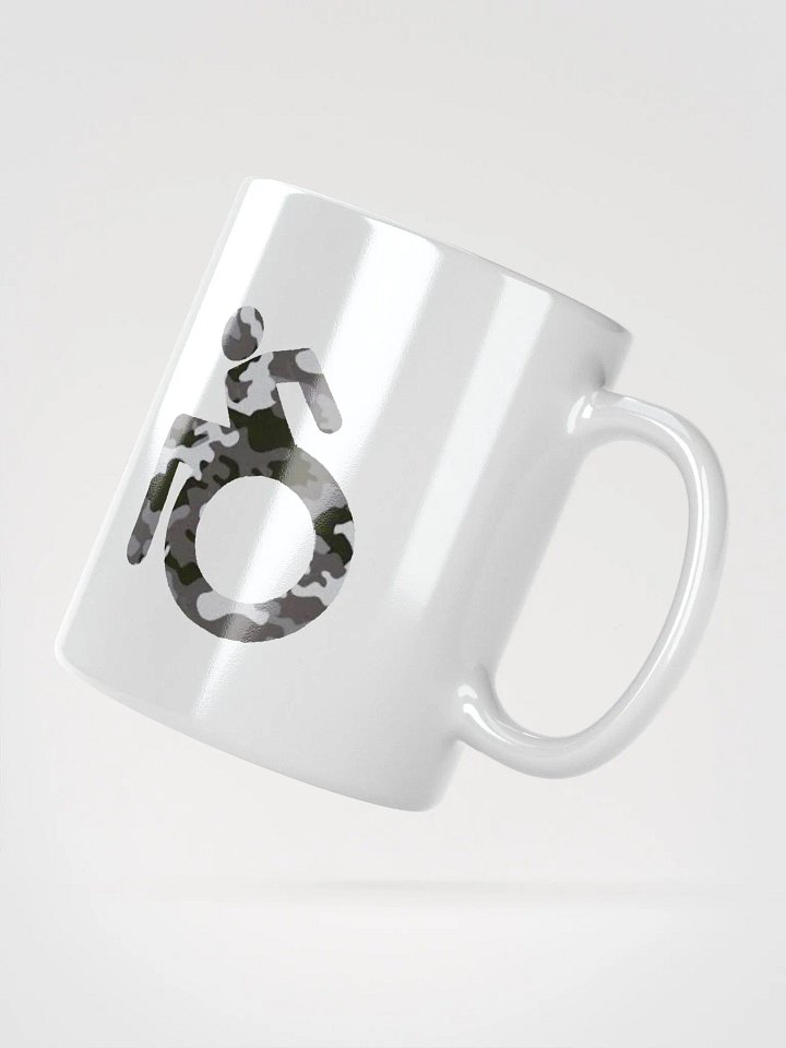 Wheelie, Dark Gray Camo Mug product image (2)