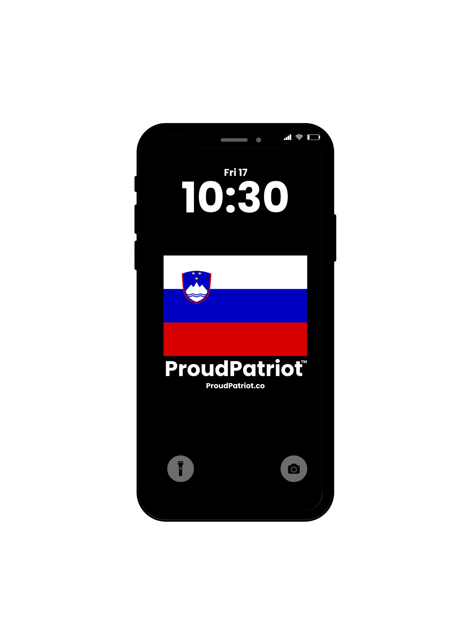 Slovenia Proud Screensaver Dark Mode product image (1)