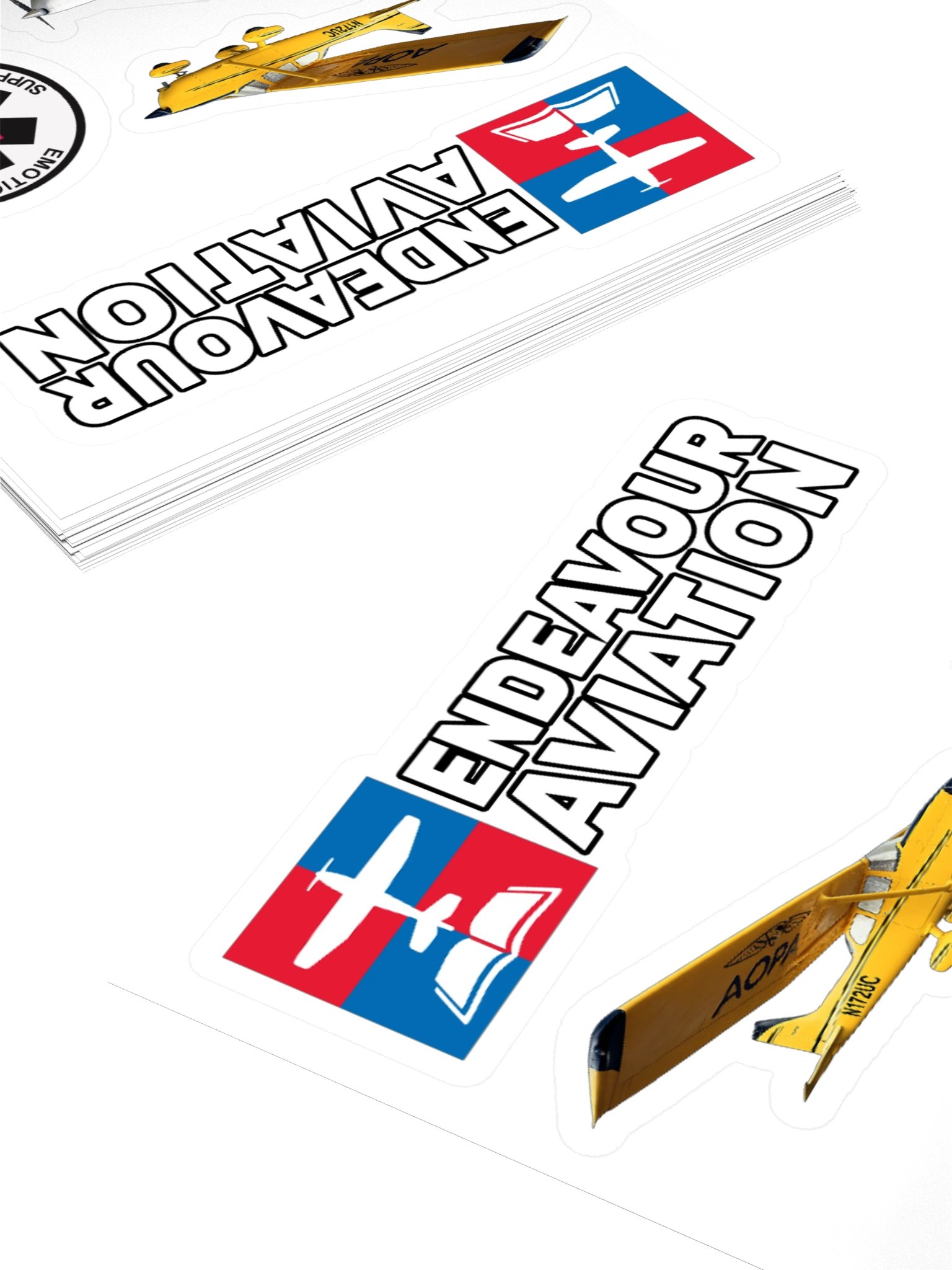 Endeavour Aviation Kiss Cut Stickers product image (12)