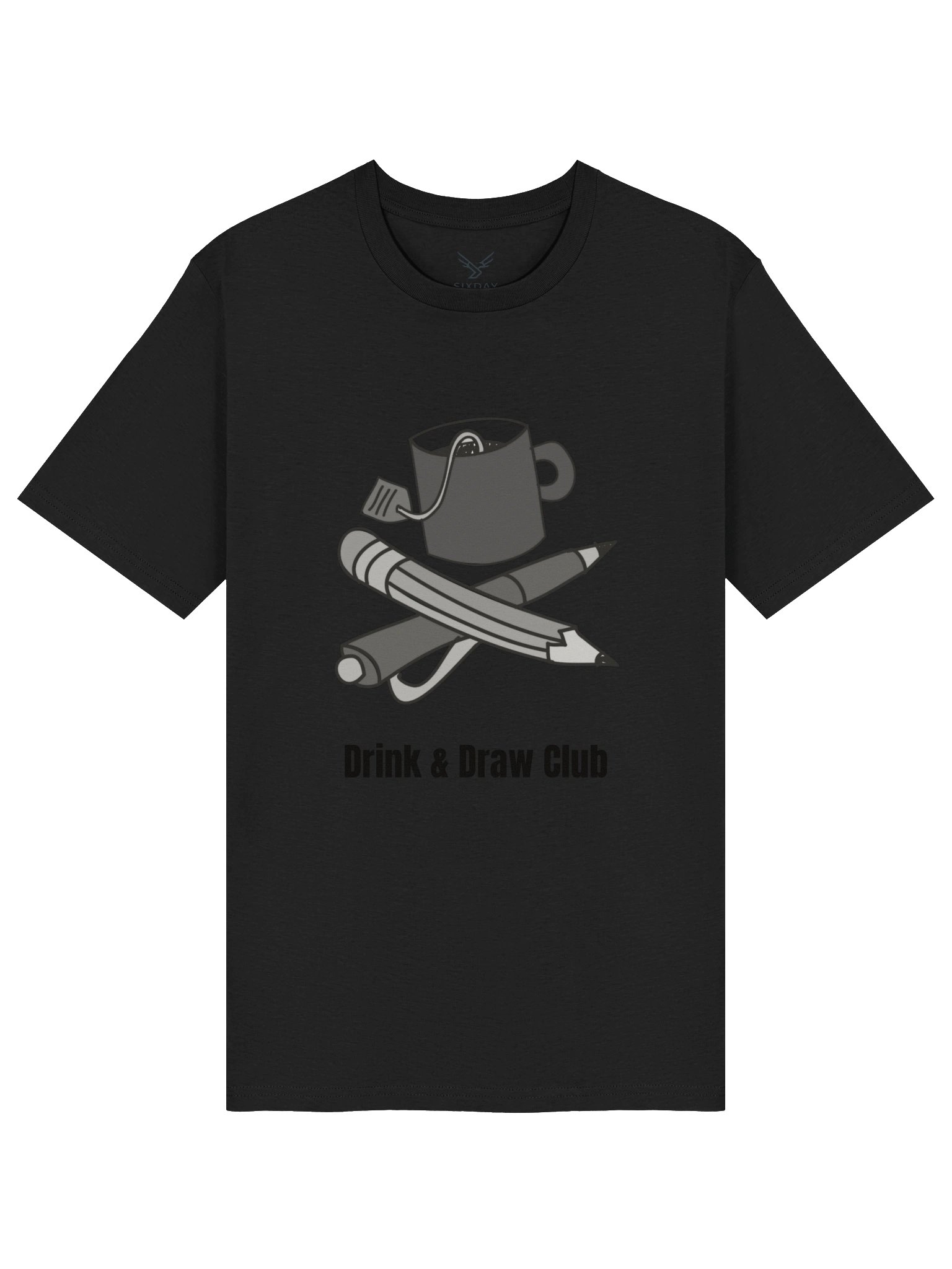Drink & Draw Club T-Shirt | Creative Artist & Illustrator Graphic Tee product image (11)