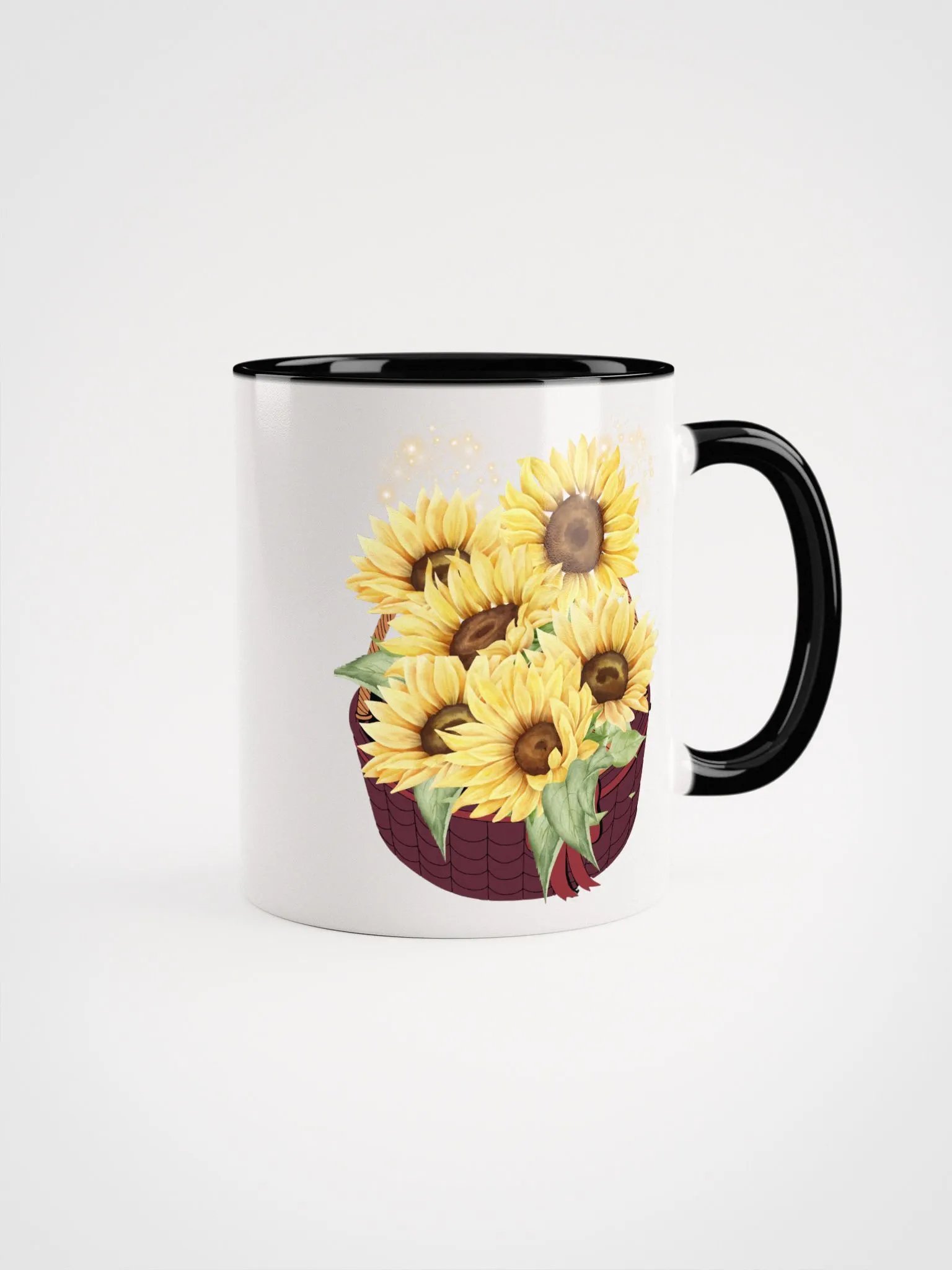 Sunflower Glow Ceramic Mug product image (2)