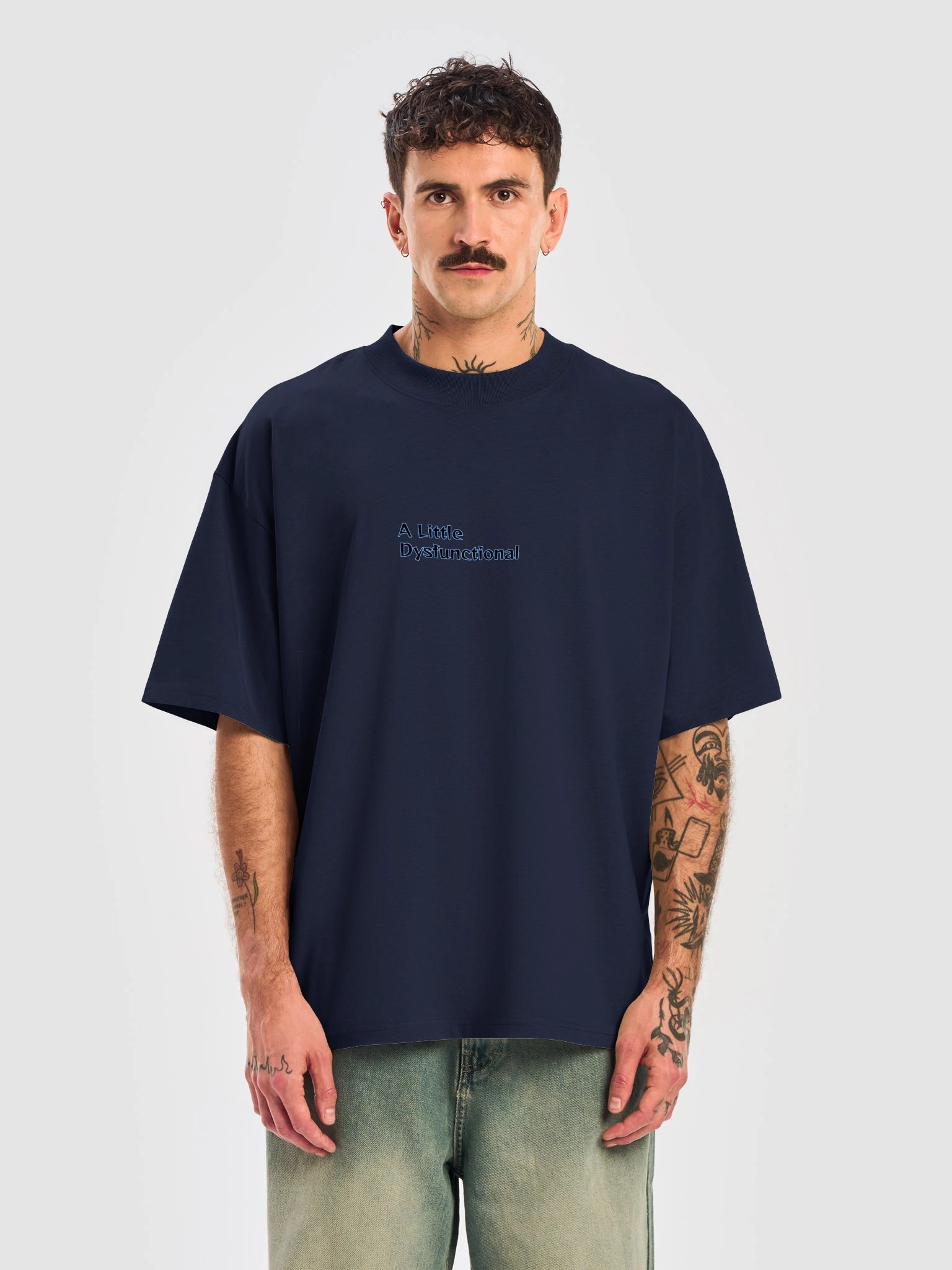 A Little Dysfunctional, CS Oversized T-shirt product image (5)