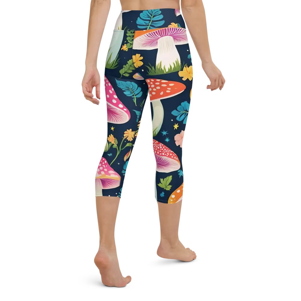 Mystic Mushroom Capri Leggings product image (6)