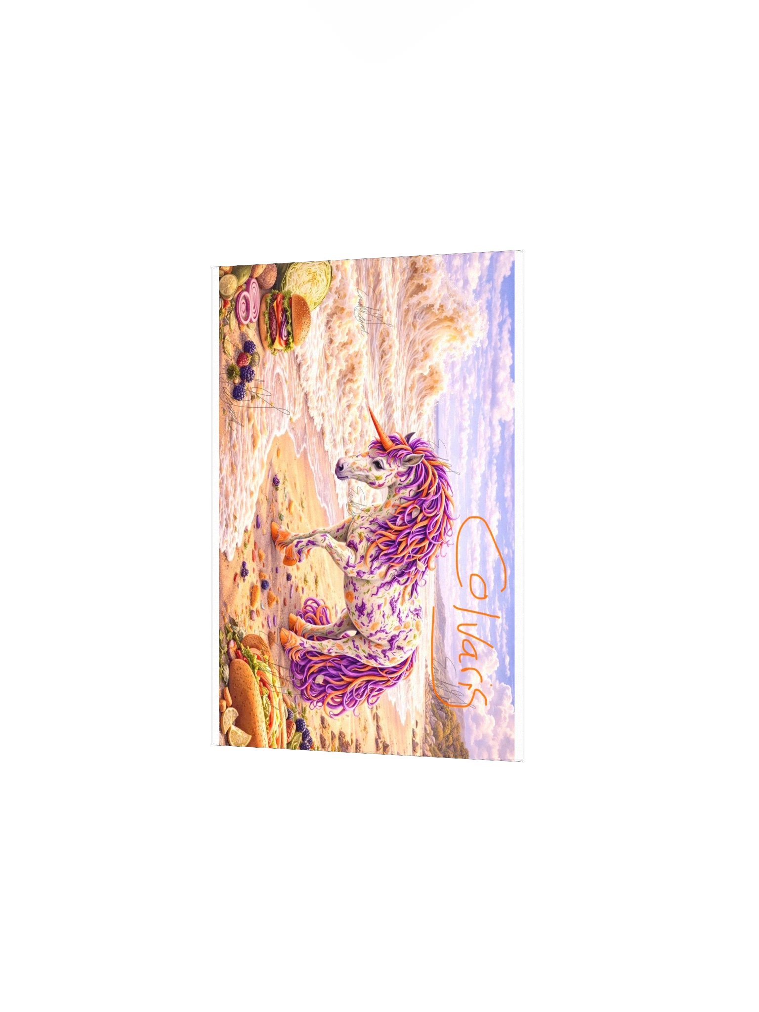 Colvaris — Foodie Unicorn Poster product image (2)
