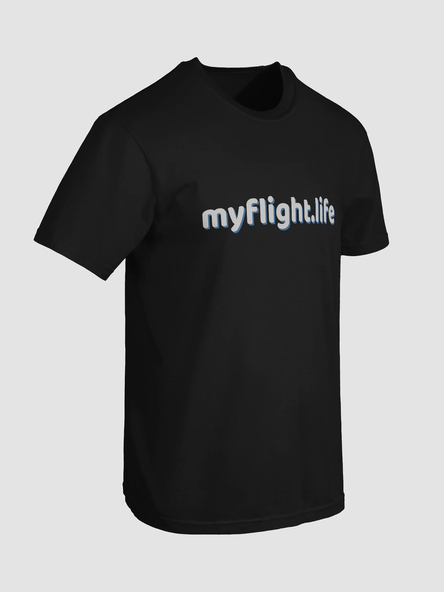 MYFLIGHT.LIFE LOGO DARK | T-Shirt For Route Trackers product image (7)