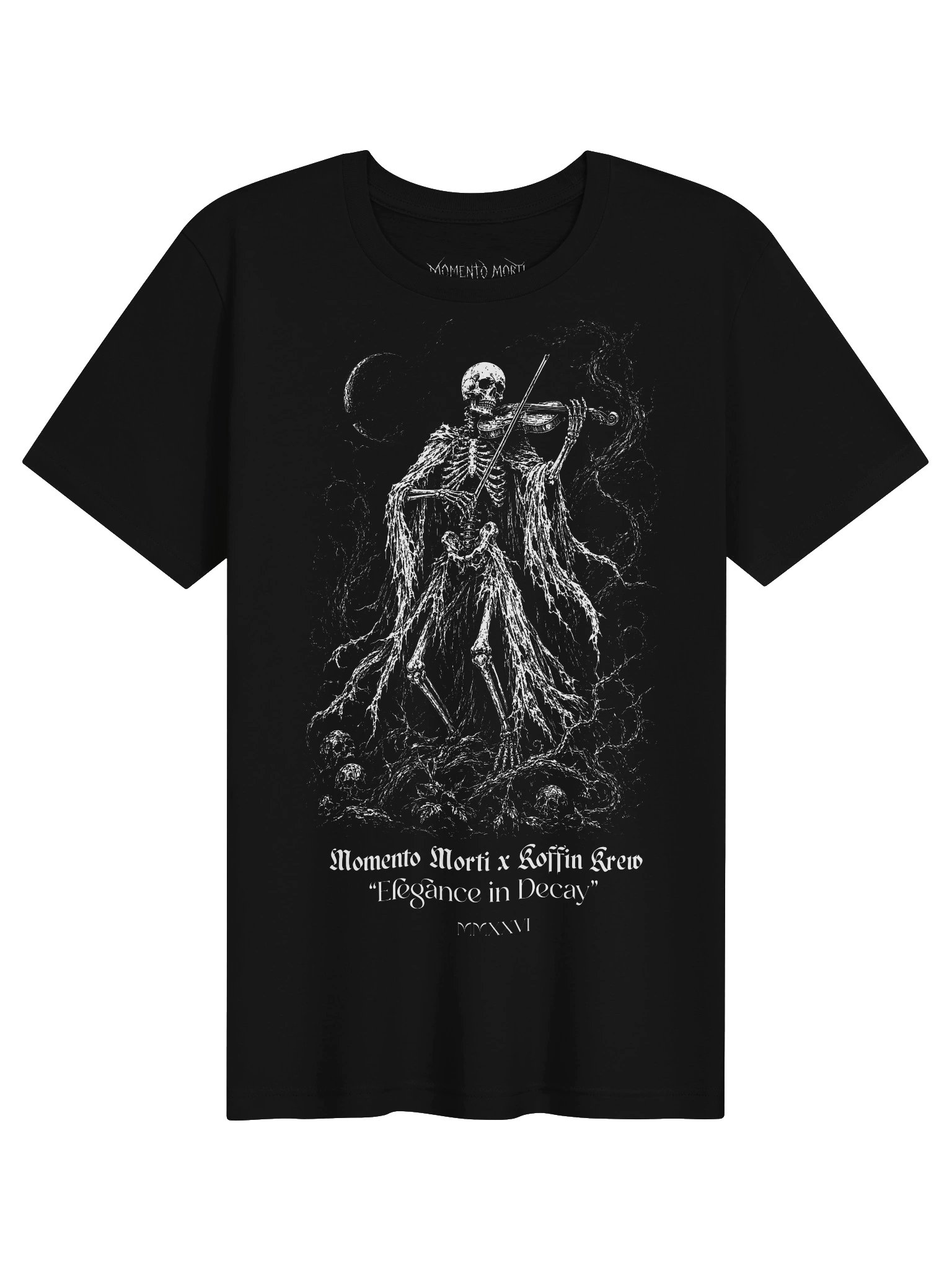 Death's Melody Elegance in Decay Tee product image (1)