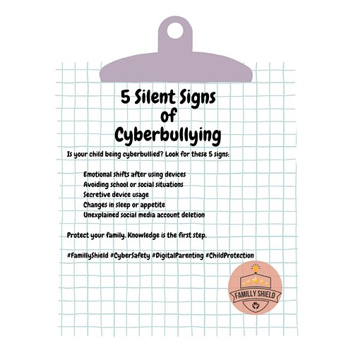 Is your child being cyberbullied? Look for these 5 signs:

1️⃣ Emotional shifts after using devices
2️⃣ Avoiding school or so...