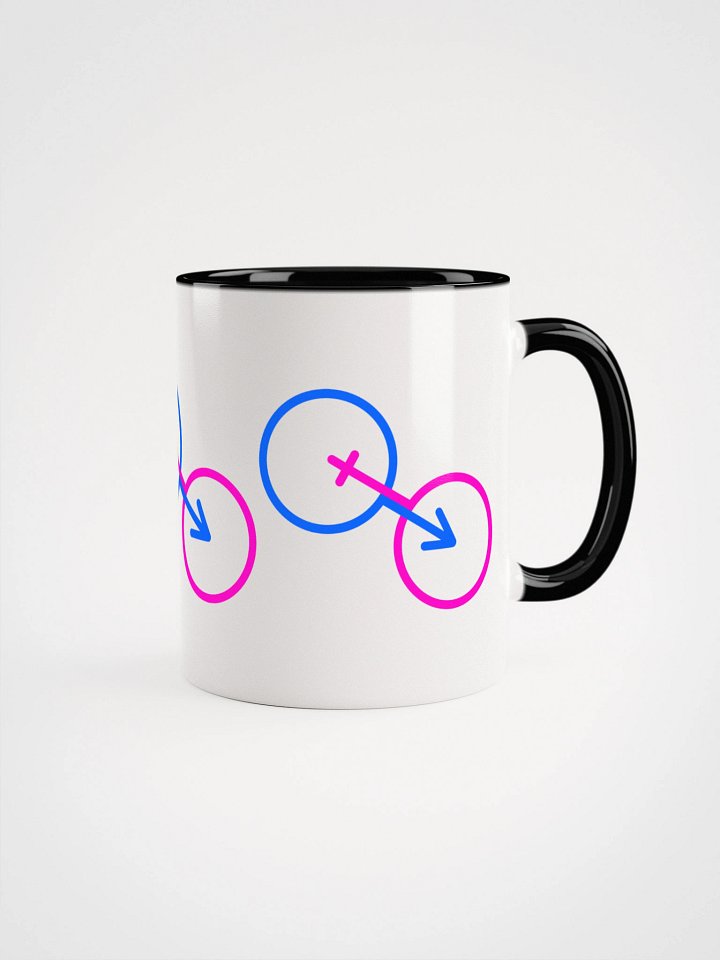 Male And Female Connected Ceramic Mug product image (2)