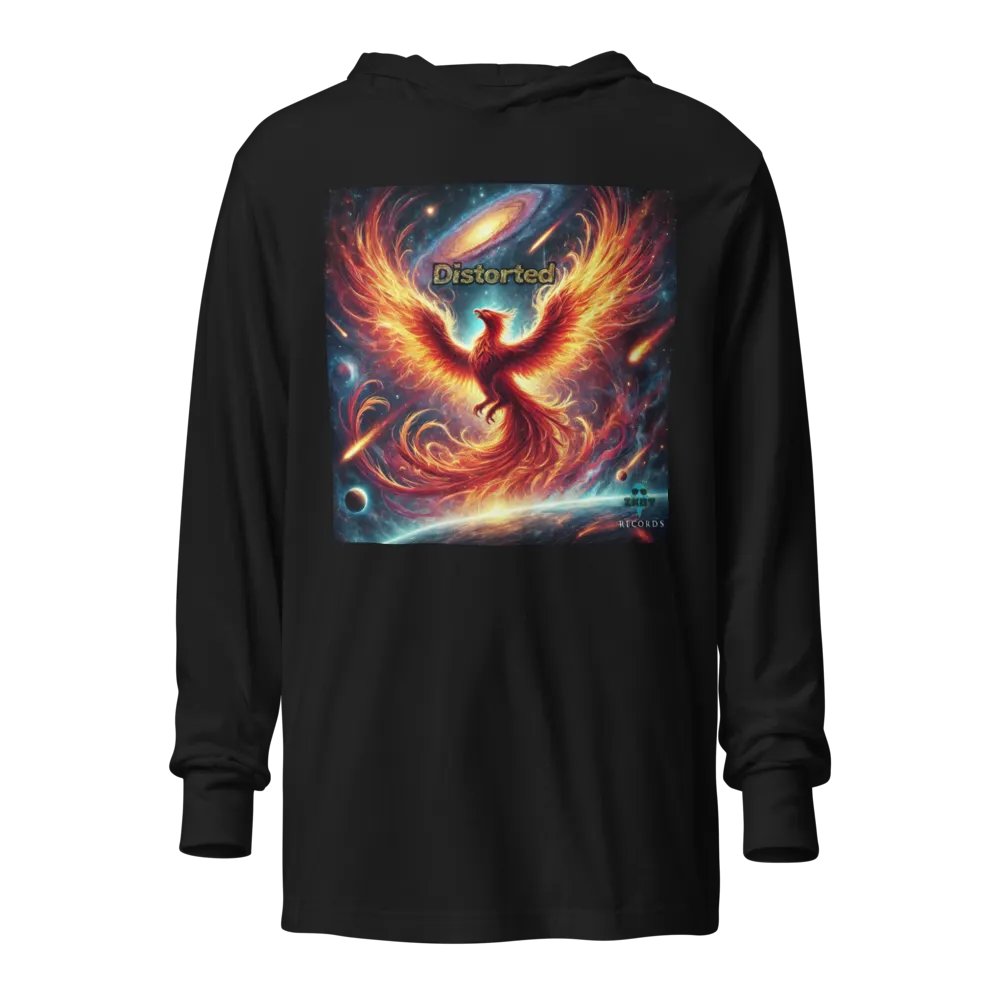 Lightweight Distorted Album Cover Hoodie - Show your Support with Style - Menswear, Womenswear product image (1)