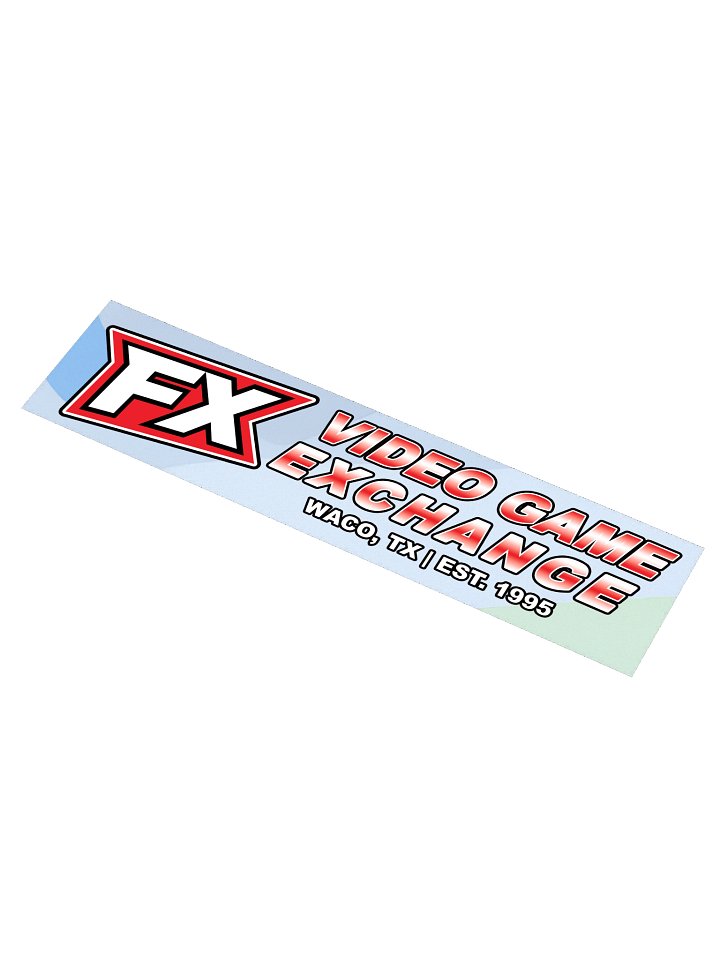FX Bumper Sticker product image (1)
