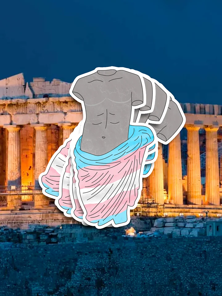 Ancient Greek Statue Sticker product image (1)