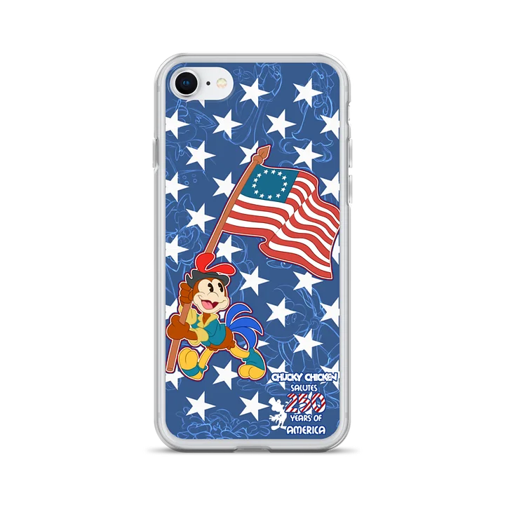Patriot Chucky - Chucky Chicken Salutes America iPhone Case product image (28)