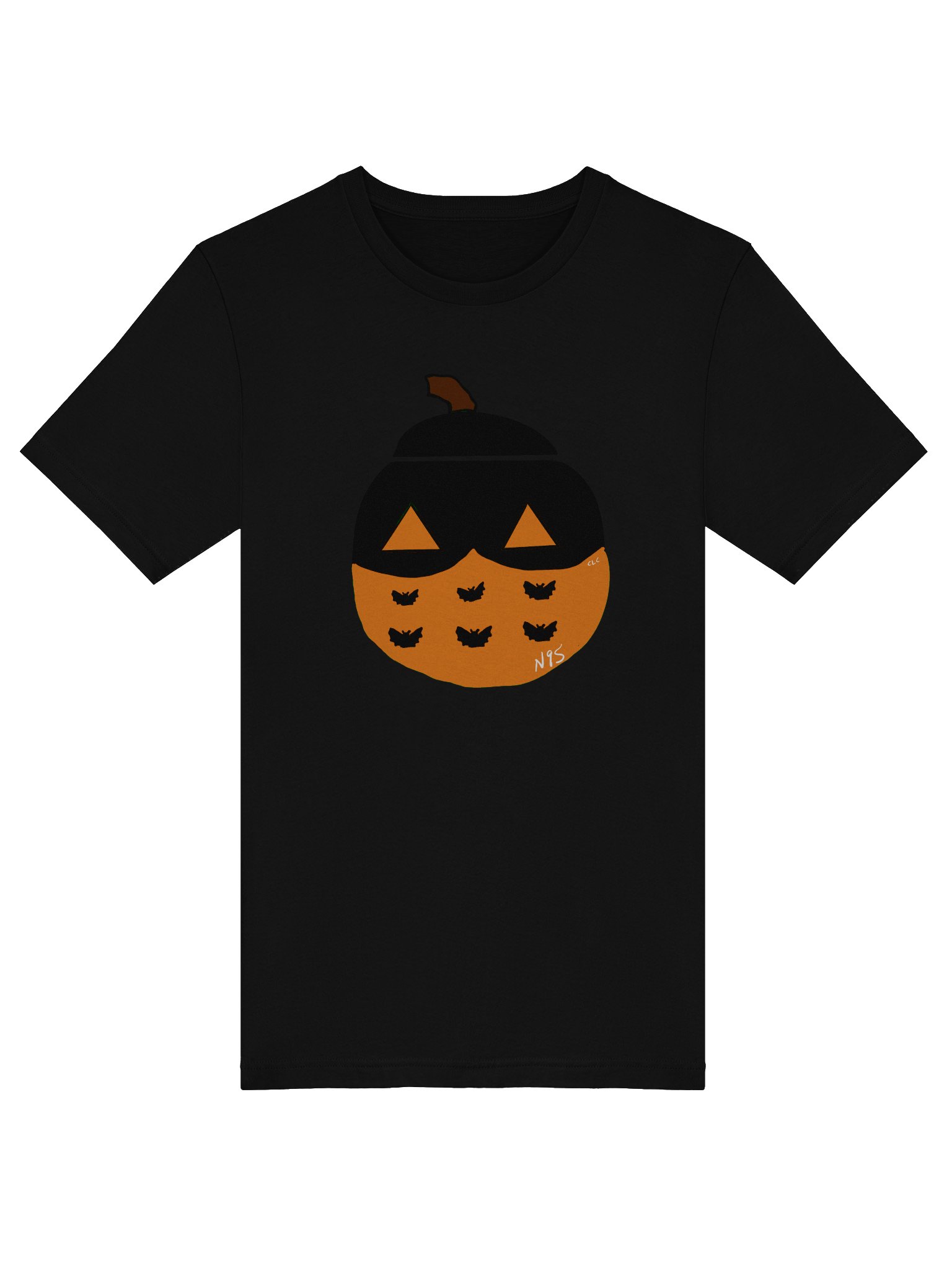 Mask-O-Lantern tee (orange mask) product image (5)