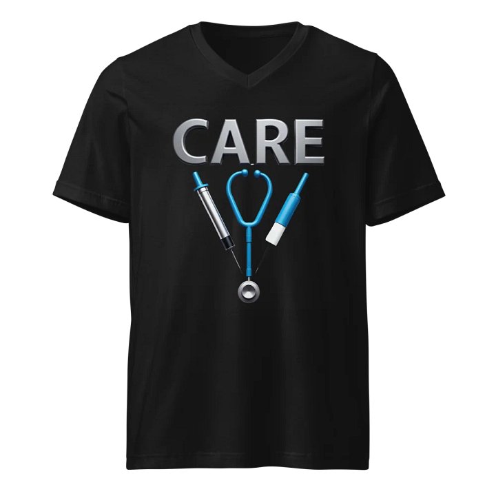 CARE Medical Symbols V-Neck T-Shirt product image (1)