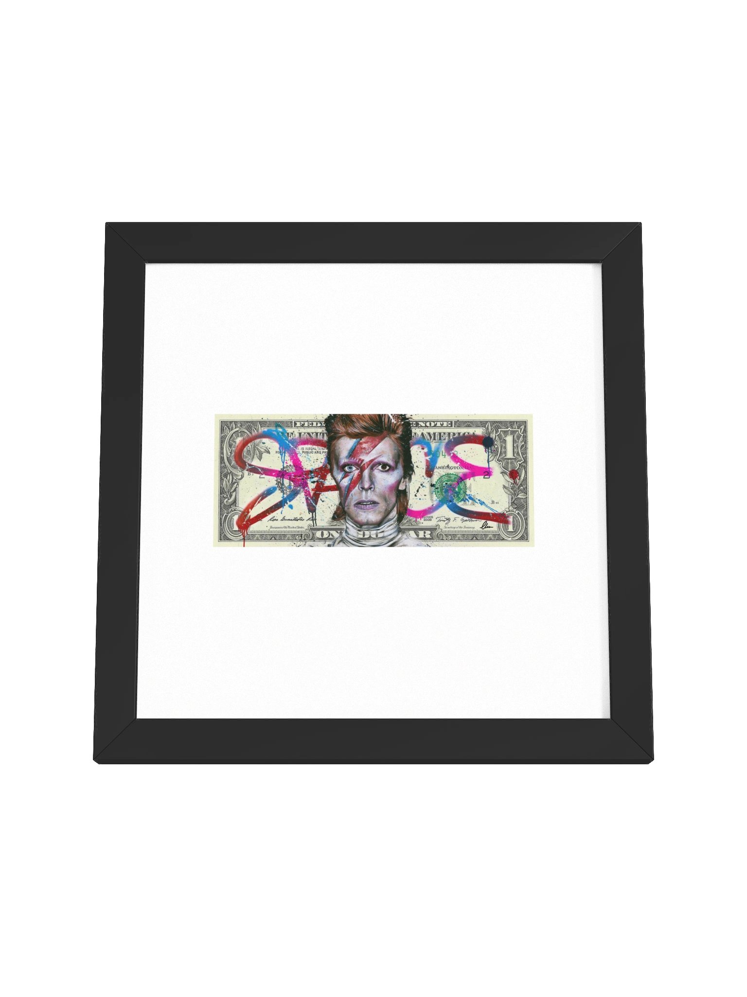 Space man framed print product image (4)