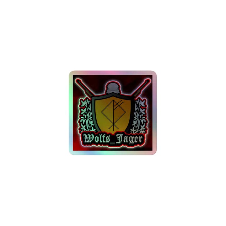 WolfsJager Recruit Holographic Sticker product image (1)