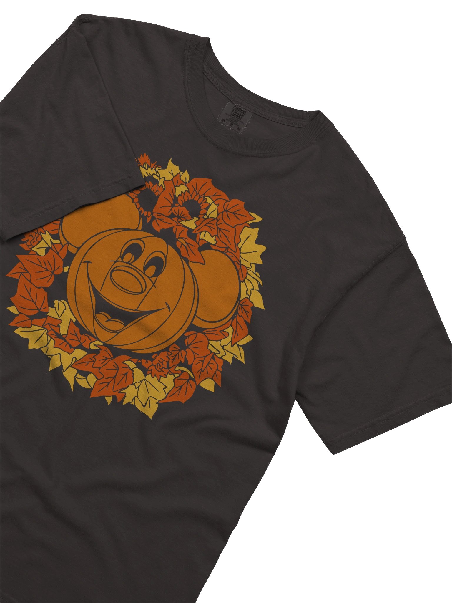 Pumpkin Mickey Fall Wreath Tee product image (5)