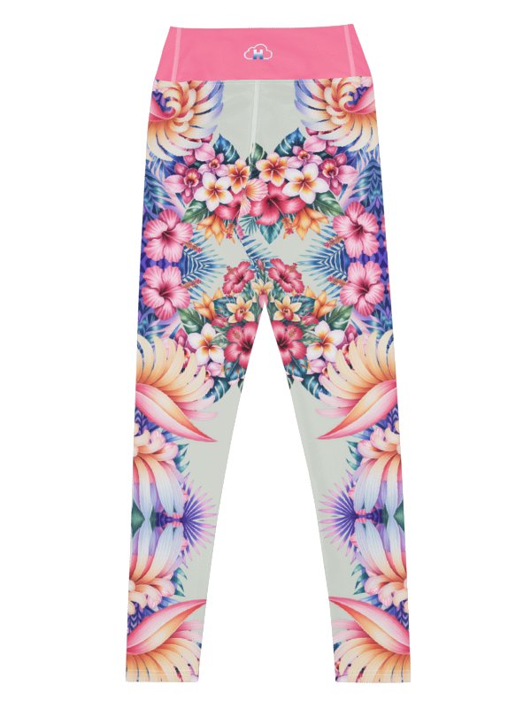 Hawaiian flora-yoga leggings product image (6)