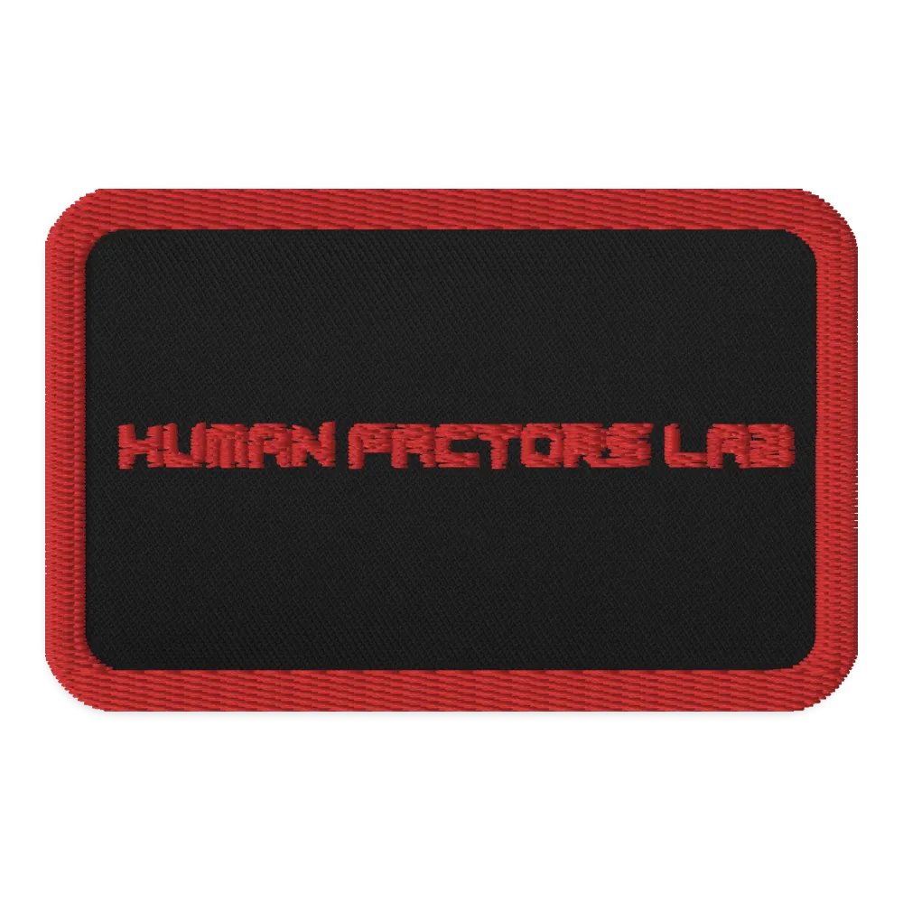 Human Factors Lab Patch product image (1)