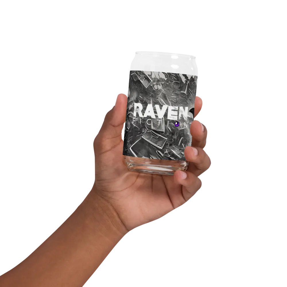 Raven Fiction 16 oz Can-Shaped Glass product image (32)
