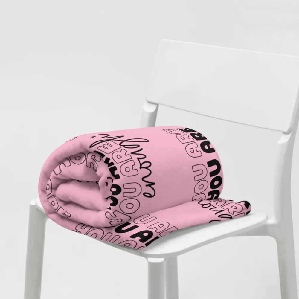 You Are Enough Blanket product image (8)