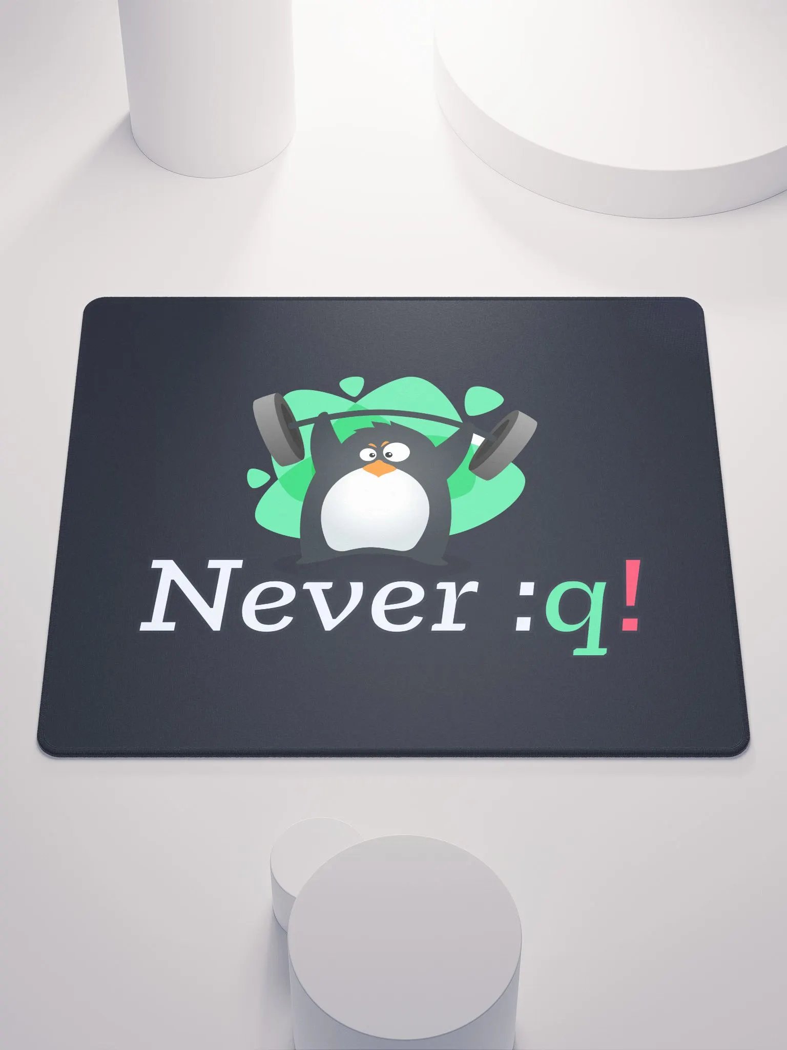 Never quit mouse pad v2 product image (1)