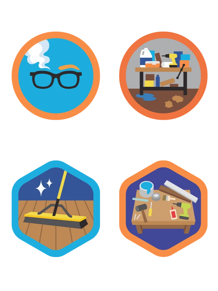 Good, Bad & Ugly (de)Merit Badge Bundle product image (1)