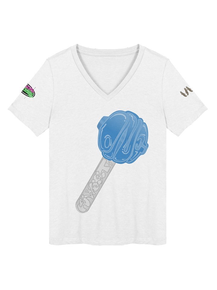 Blue Raspberry Sweet One V-Neck Shirt product image (1)