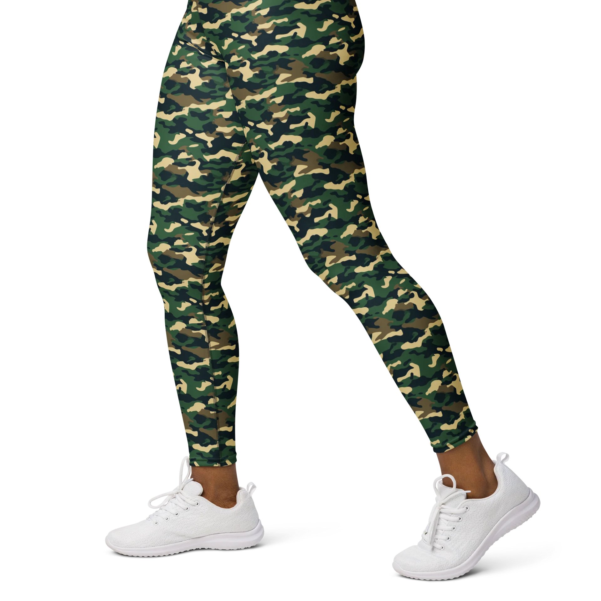 Forest Camo Women’s Leggings product image (1)