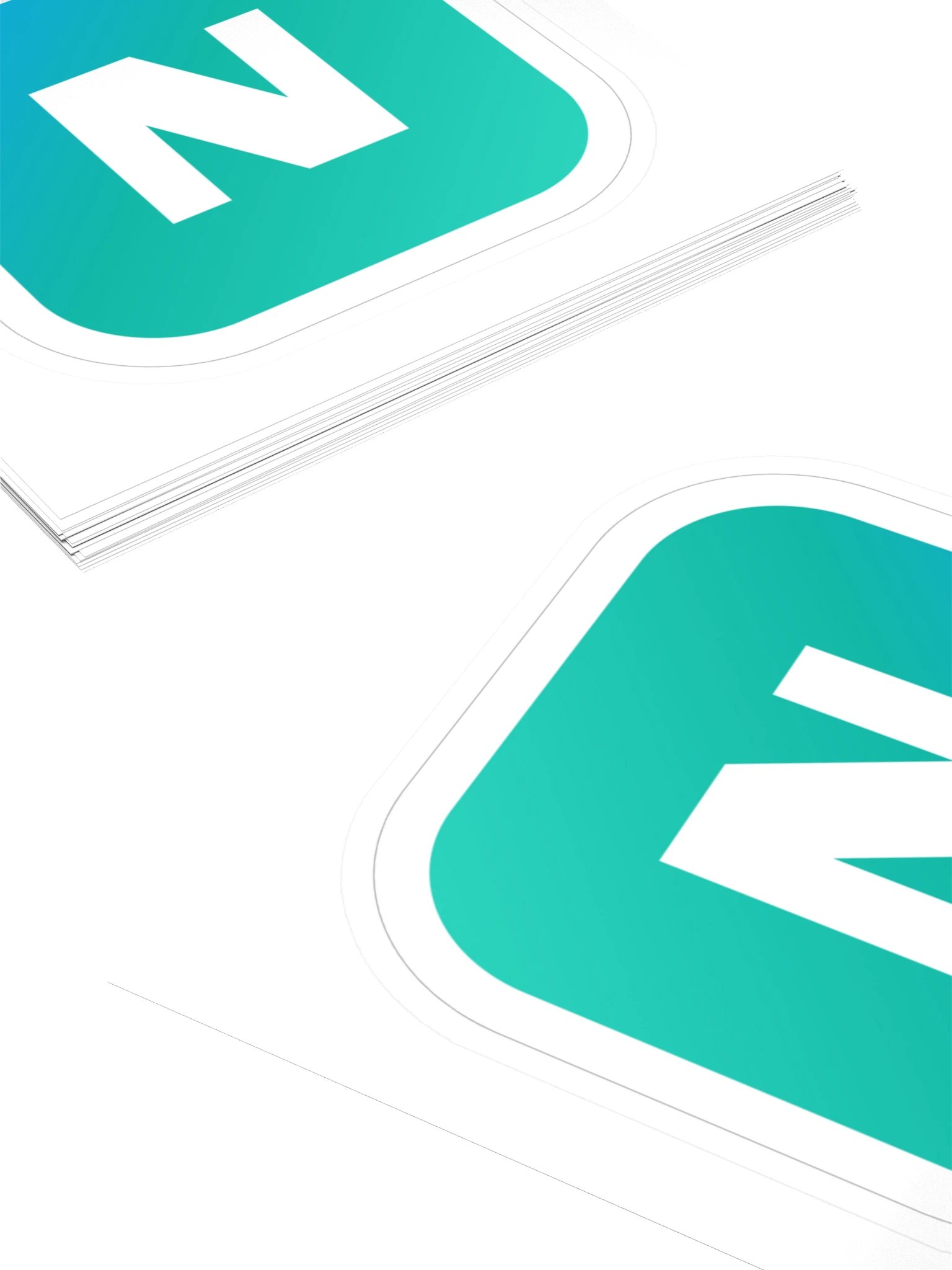 Nomploy Logo Sticker product image (4)