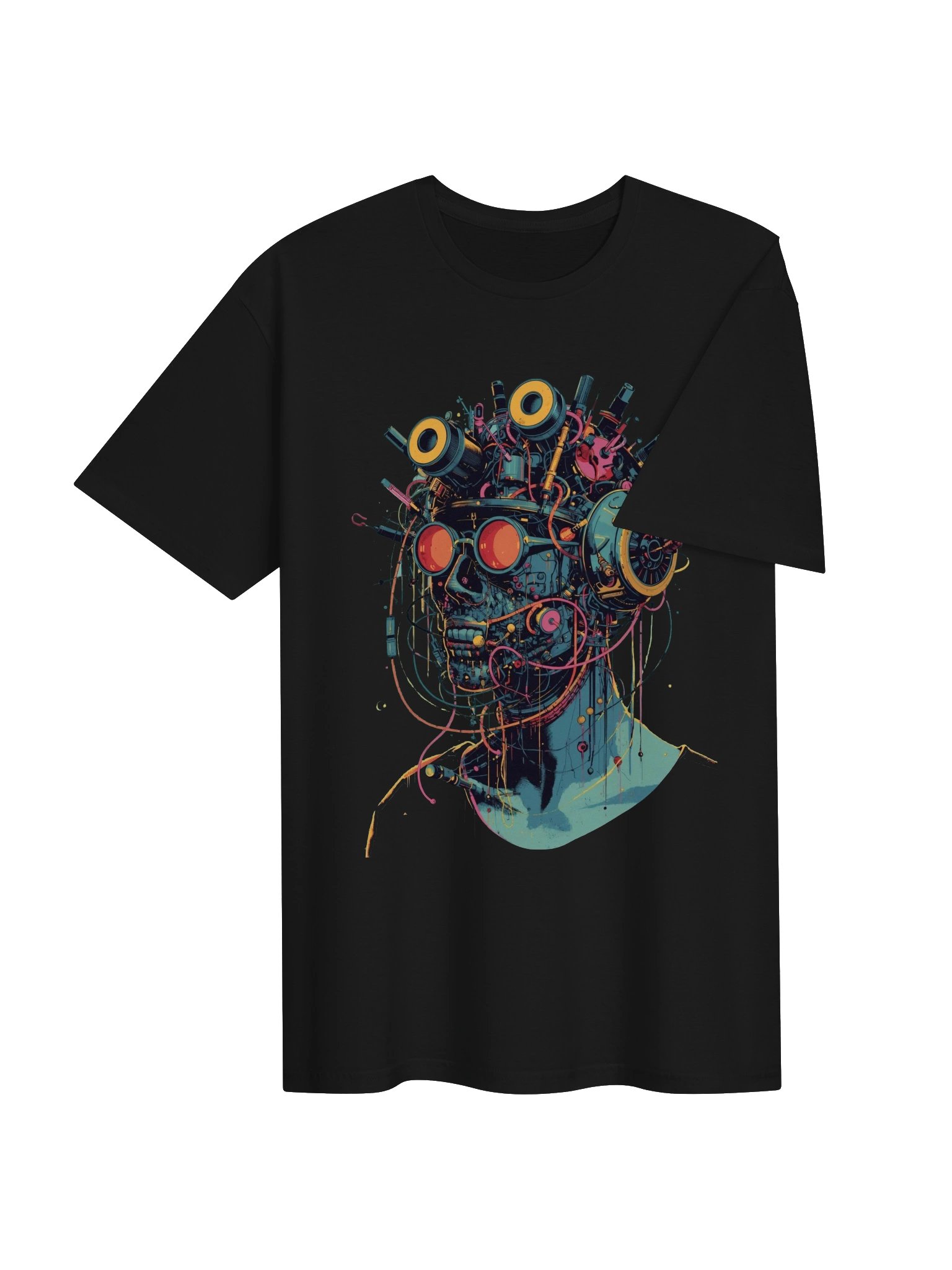 Futuristic Wired Nerd T-Shirt product image (3)