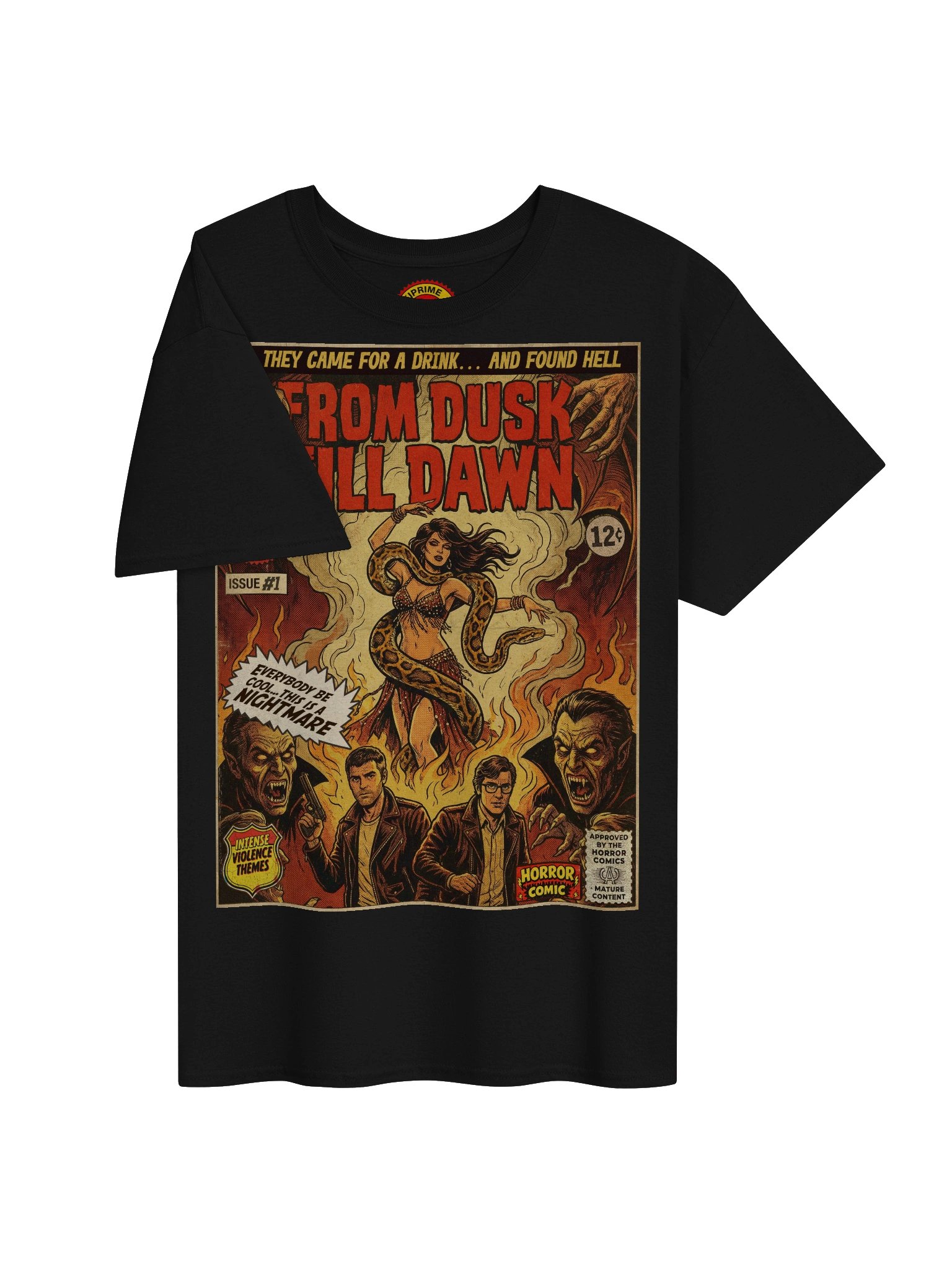 From Dusk Till Dawn Movie Comic Art T-Shirt product image (3)