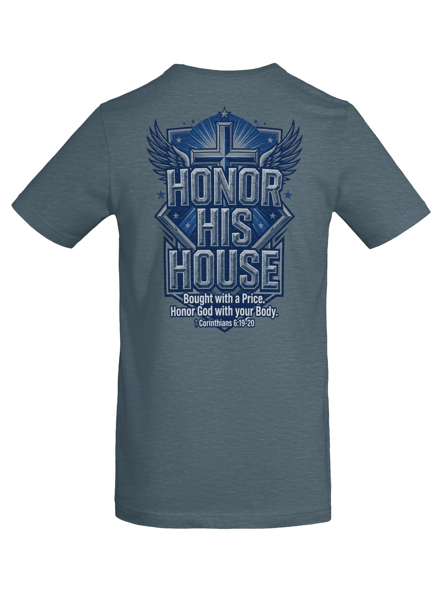 Unisex His House "Honor His House" T-Shirt product image (6)