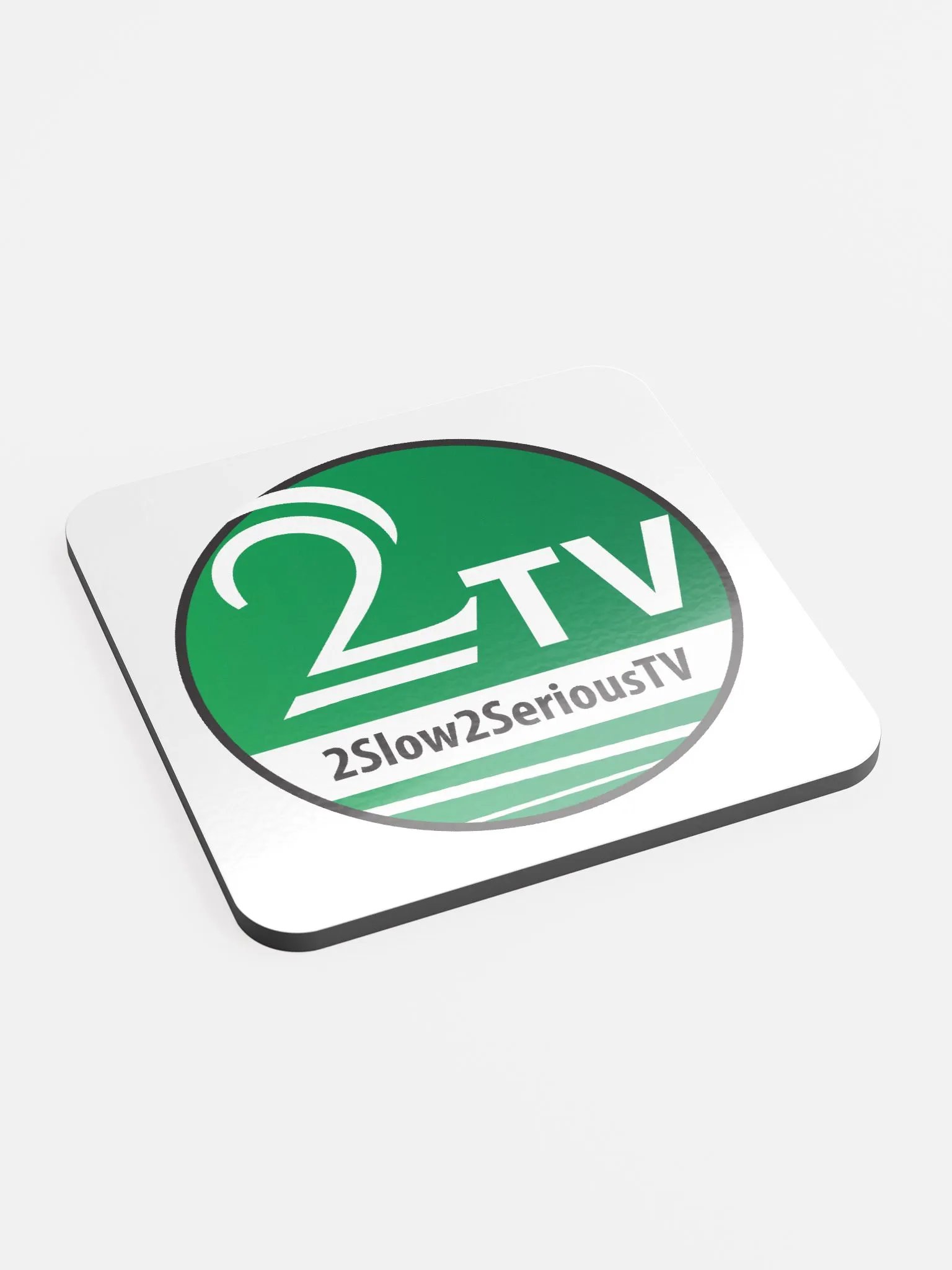 2slow Logo Coaster - Green product image (2)