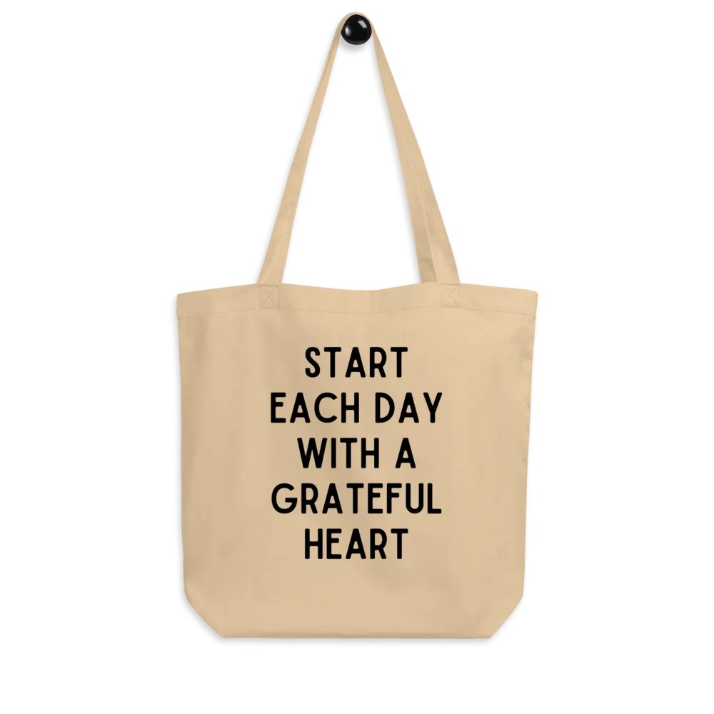 Start Each Day With A Grateful Heart Tote Bag product image (7)