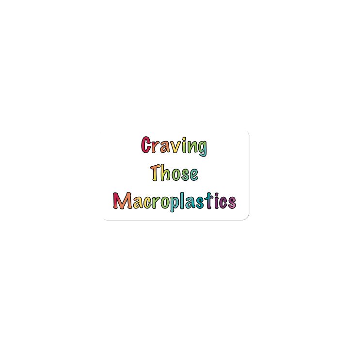 Craving Those Macroplastics magnets product image (1)