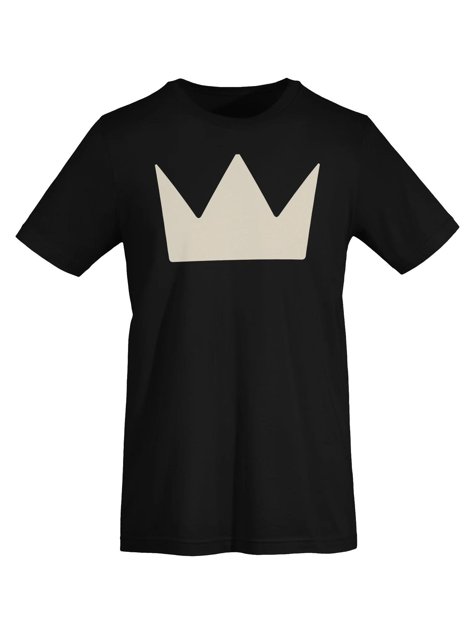 The Flyer Soft Tee — Black & Cream product image (5)